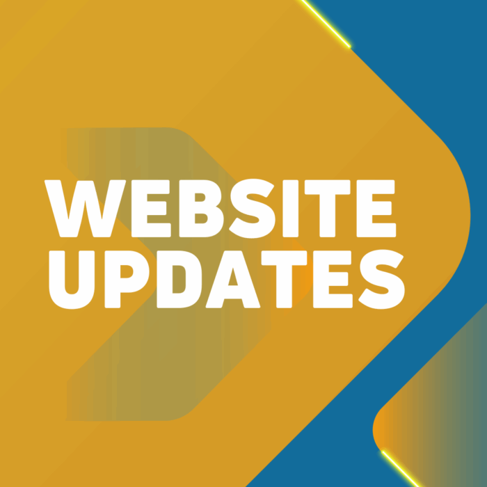 We’ve Made Some Updates!  DDS Website Changes